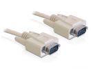DELOCK Seriell Kabel D-Sub 9 Stecker zu Stecker 3m
