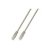 EFB RJ45 Patchkabel U/UTP Cat.5e PVC CCA  0.50m grau