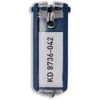 DURABLE Schlüsselanhänger Key Clip 6 Stück dunkelblau