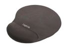 Logilink Mauspad mit Gel-Handballenauflage Silikon schwarz