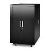 APC NetShelter CX 24U Geluiddempende 'Server Room in a Box', Shock Packaging, Zwart