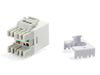 Equip Keystone Jack ungeschirmt Cat6  LSA schlank   8Stk  ws