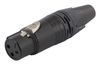 Equip 147931 kabel-connector 3-Pole XLR Zwart