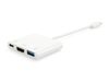 Equip Dock  3-1 USB-C->HDMI,USB-A,60W USB-C            0.15m