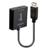 Lindy 41068 video kabel adapter 1,5 m DisplayPort HDMI Type A (Standaard) Zwart