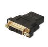 Techly IADAP-HDMI-644 tussenstuk voor kabels DVI-D Zwart