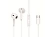 Conceptronic BRENDAN02W hoofdtelefoon/headset Bedraad In-ear Oproepen/muziek USB Type-C Wit