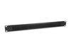 Equip 19" Bürstenblende                          1U  RAL9005
