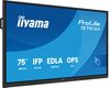 IIYAMA 189.3cm(75") TE7513A-B2AG 16:9 Touch 2xHDMI+2xUSB-C (Speditionsversand)