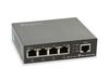 LevelOne PoE+Switch  4xGE PoE           60W unmanaged Metall