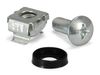 Equip M6 Käfigmuttern- & Schraubensatz          4Stk  silber