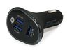 Conceptronic CARDEN06B oplader voor mobiele apparatuur Universeel Zwart Sigarettenaansteker Auto