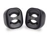 Equip 245330 luidspreker Zwart Bedraad 3 W