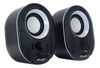 Equip 245333 luidspreker Zwart, Wit Bedraad 3 W