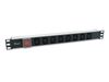 Equip 19" Steckdosenleiste 8xIEC C13+Switch->St.IEC320 C14
