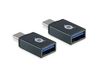 CONCEPTRONIC Adapter USB-C3.2->USB-A3.0 2Stk  10Gbs   OTG gr