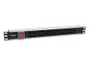 Equip 19" Steckdosenleiste 6xIEC C19+Switch->St.ICE C20 Alu.
