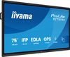 IIYAMA 189.3cm(75") TE7515A-B2AG 16:9 M-Touch 2xHDMI+2xUSB-C (Speditionsversand)