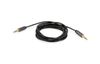 Equip Audiokabel 3.5mm->3.5mm  St/St Metallst. 2.50m schwarz Polybeutel