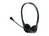 Equip 245305 hoofdtelefoon/headset Bedraad Hoofdband Kantoor/callcenter USB Type-A Zwart