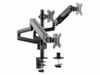 Equip Tischhalterung 17"-27"/3TFT 360° Gasfeder  7Kg schwarz lite Retail