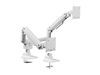 Equip 17“-35” Heavy Duty dubbele Monitorarm wit