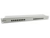 Equip 19" Patchpanel 16xRJ45 Cat6  FTP 1U     250MHz RAL7035