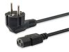 Equip 112121 electriciteitssnoer Zwart 3 m IEC C13 CEE7/7