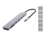 CONCEPTRONIC  7-1 Dock USB-C->HDMI/USB-C/2xUSB-A/+   25cm gr