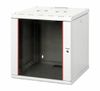 Equip 19" Netzwerkschrank Glastür  PM 600x600mm 12HE    grau
