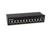 Equip Patchpanel 12xRJ45 Cat6a Desktop        500MHz RAL9005