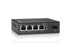 LevelOne Switch  4xGE/1xGSFP               unmanaged Plastik