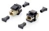 Equip LWL-Keystone Adapter 8Stk          SC Simplex  schwarz Polybeutel