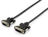 Equip 118943 video kabel adapter 1,8 m DVI-A VGA (D-Sub) Zwart