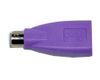 CHERRY 6171784 tussenstuk voor kabels PS/2 USB A Violet