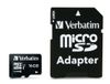 SD MicroSD Card  16GB Verbatim SDHC Premium Class10 + Adapte retail