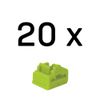 LINDY RJ45 Port Schlösser grün, 20 Stück