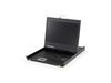 LevelOne KVM-8901DE rack console 48,3 cm (19") 1440 x 900 Pixels Zwart