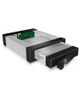 ICY BOX IB-129SSK-B 13,3 cm (5.25") Bezelplaat Zwart