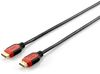 Equip HDMI HS Ethernet 2.0    18Gbps 4K/60Hz   2.00m   rt/sw Polybeutel