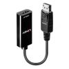 Lindy 41718 video kabel adapter 0,15 m DisplayPort HDMI Zwart