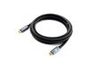 Equip 128357 USB 3.2 Gen 2 C naar C-kabel, M/M, 2,0 m, PD100W , 4K/60Hz, 10Gbps, Zwart