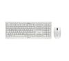 CHERRY TAS Desktop-Set DW 3000 Wireless DE-Layout weiß/grau
