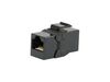 Equip Keystone-Koppler ungeschirmt Cat6A 2xRJ45     8Stk  sw