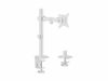 Equip Tischhalterung 17"-32"/1TFT 360° H.verst.  9Kg    weiß retail