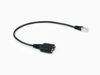 Equip Telefonkabel RJ9->2x3.5mm   St/Bu        0.25m schwarz