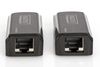 Digitus DS-55203 audio/video extender Netwerkzender & -ontvanger Zwart