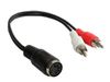 Good Connections Audio Adapter Cinch St.-5-pol DIN Bu.