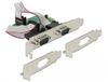 DELOCK PCI Express Card > 2x Seriell RS-232 HigSpeed 921K