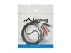 Lanberg CA-MJRC-10CC-0015-BK audio kabel 1,5 m 3.5mm 2 x RCA Zwart